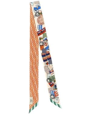 Fendi Double-Sided 'Wrappy' Bandeau - White