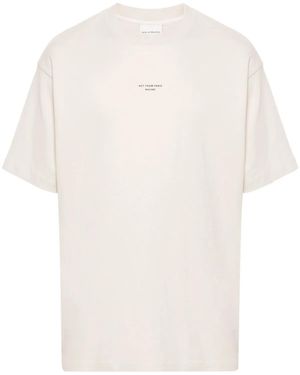Drole de Monsieur Slogan Classique T-Shirt - White