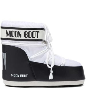 Moon Boot 'Icon' Low Nylon Boot - White