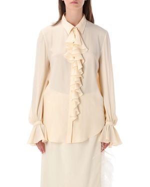 Alberta Ferretti Shirt - Natural