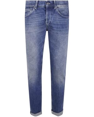 Dondup "George" Slim Fit 5 Pockets Jeans - Blue