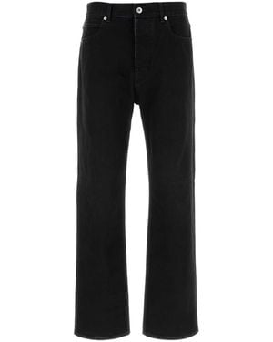 Bottega Veneta Straight Leg Jeans - Black
