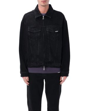 Represent R4 Denim Jacket - Black