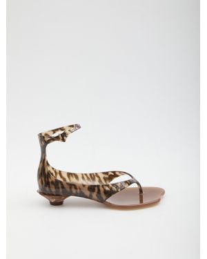 Chloé Jelly Sandals - White