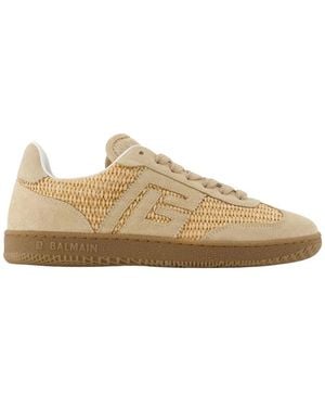 Balmain Swan Sneakers - Natural