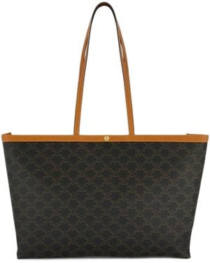 Celine Medium Cabas Triomphe - Black