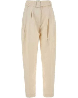 Co. Pleated Pant - Natural