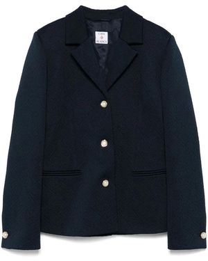 CASABLANCA Single Breasted Jacket - Blue