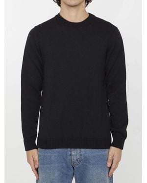 Roberto Collina Merino Wool Jumper - Black