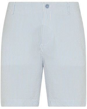 Vilebrequin Striped Stretch Bermuda Shorts - Blue
