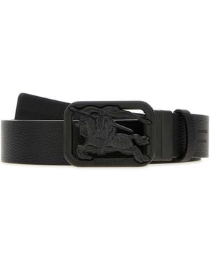 Burberry Mb Rider Belt 30 Bin - Black