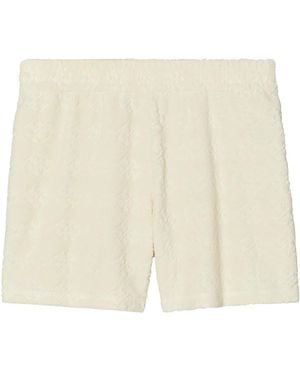 Tory Burch Terry Cloth Shorts - Natural