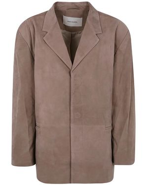 Entire studios Single Breasted Blazer - Brown