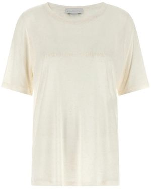 Stella McCartney Beads Embroidery T-Shirt - Natural