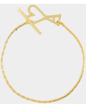 Ami Paris Adc Bracelet - Metallic