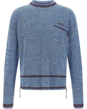 Marni Mending' Sweater - Blue