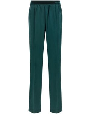 Tom Ford Silk Trousers - Green