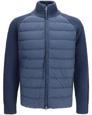 Parajumpers Olmo Hybrid Cardigan - Blue