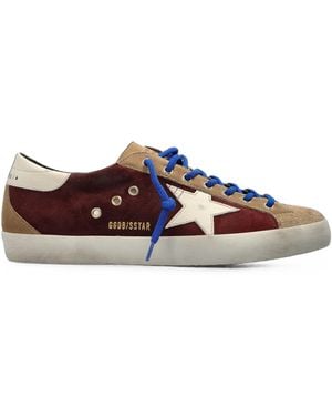 Golden Goose Super Star Suede Upper Toe Tongue A - White