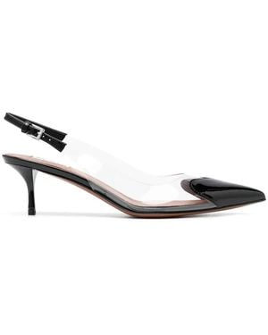 Alaïa "cœur" Slingbacks - Black
