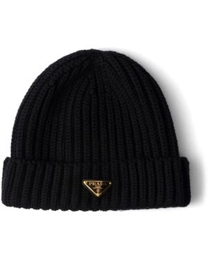 Prada Wool Beanie - Black