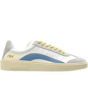 DSquared² Leather Trainers - Blue