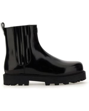 Givenchy Leather Boot - Black