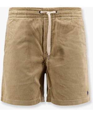 Polo Ralph Lauren Corduroy Bermuda Shorts With Logo