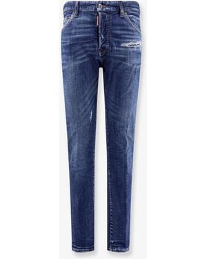 DSquared² Cool Guy Stretch Cotton Jeans - Blue