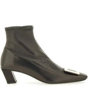 Roger Vivier "Belle Vivier" Ankle Boot - White