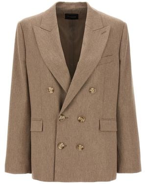 ANDAMANE 'Pixie' Blazer - Brown
