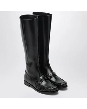 Prada Penny Boots - Black