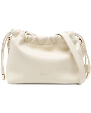 A.P.C. Ninon Mini Drawstring Bag - Natural