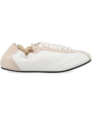 Repetto Sheepskin Goat Suede - White