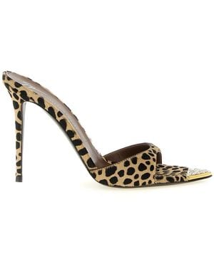Giuseppe Zanotti 'Intriigo Savage' Mules - Metallic