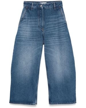 Studio Nicholson Wide Crop Denim - Blue
