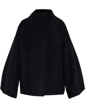 DARKPARK "North Midioversize" Cashmere Wool Jacket - Blue