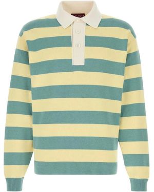 Gucci Shirt Collar Polos - Green