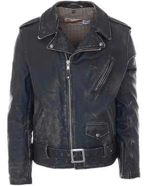 Schott Nyc Leather Jacket - Black