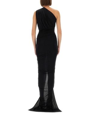 Rick Owens Viscose Dress - Black