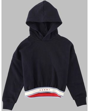 Marni Over Felpa - Blue