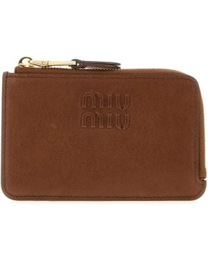 Miu Miu Minuteria - Brown