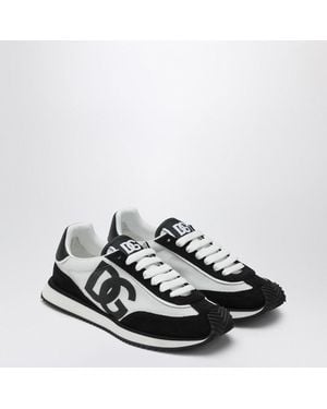 Dolce & Gabbana And Dg Cushion Sneakers - White