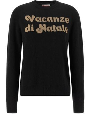 MC2 Saint Barth 'New Queen-Vacanze Di Natale' Sweater Limited Ed - Black