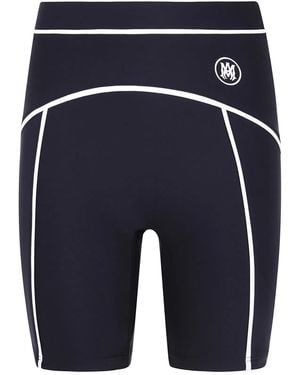 Amiri Active" Round Ma Cycling Short - Blue