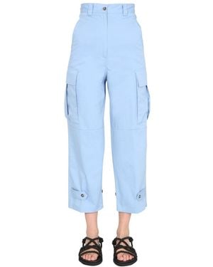 MSGM Cargo Pants - Blue