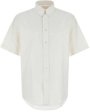 Givenchy Short Sleeve Shirt Custom Fit - White