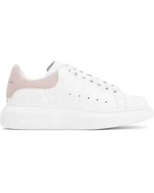 McQueen And Oversized Trainers - White