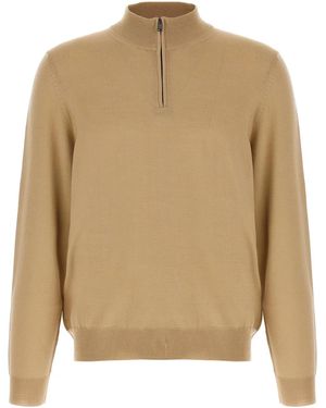 BOSS 'Ebenji' Sweater - Natural