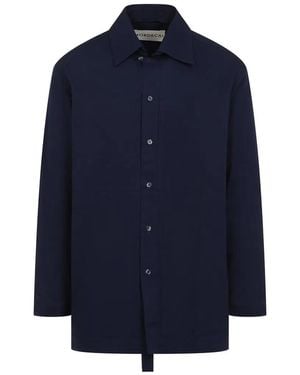 Mordecai Pocket Collar Shirt - Blue